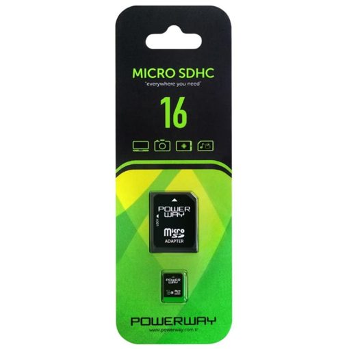 POWERWAY PWR-16 16 GB MICRO SD HAFIZA KARTI (4913)