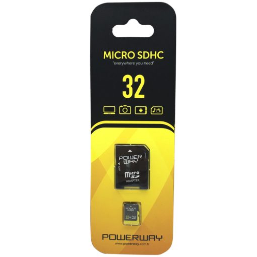 POWERWAY PWR-32 32 GB MICRO SD HAFIZA KARTI (4913)