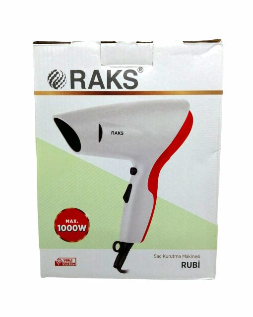 RAKS RUBİ SAÇ KURUTMA - FÖN MAKİNESİ 1000W (4913)