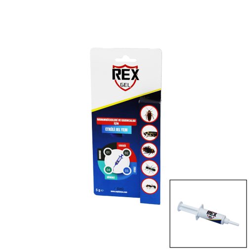 REX GEL HAMAMBÖCEĞİ VE KARINCA JELİ - ŞIRINGA5GR (4913)