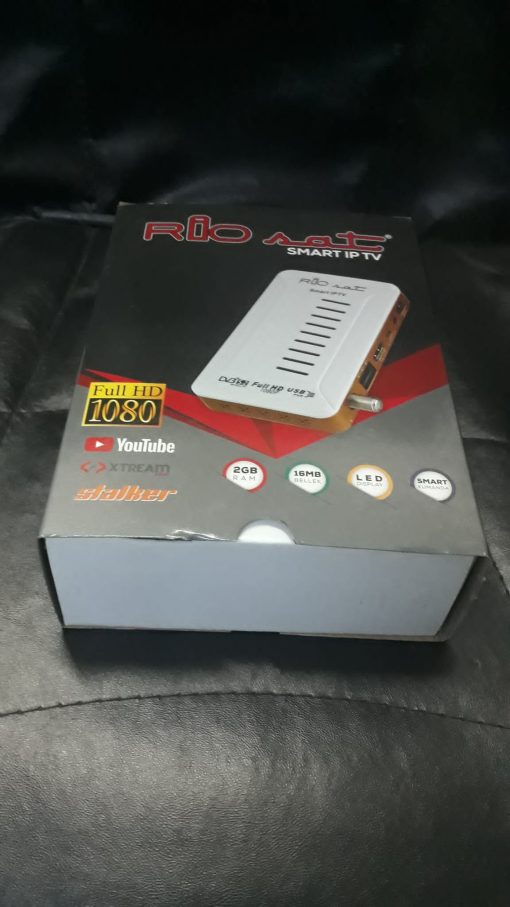 RİOSAT SMART İPTV FULL HD 1080P YOUTUBE XTREAM 2GB RAM SMART AKILLI KUMANDALI UYDU ALICISI (4913)