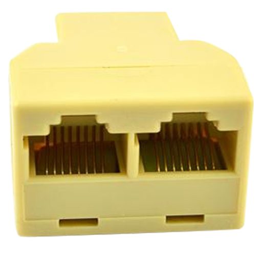 RJ 45 1 DİŞİ / 2 DİŞİ ÇEVİRİCİ 8P8C (DAĞITICI-ÇOKLAYICI) (4913)