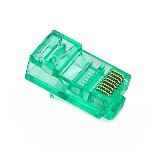 RJ45 CAT6 8P/8C YEŞİL SOKET (100LÜ PAKET) (4913)