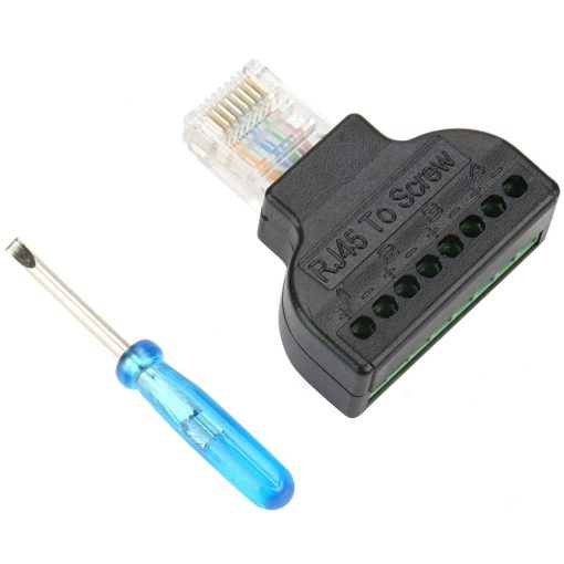 RJ45 TO 8 PİN SCREW TERMİNAL ÇEVİRİCİ (4913)