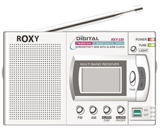 ROXY RXY-330 10 BANT DİGİTAL GÖSTERGELİ PİLLİ RADYO (4913)