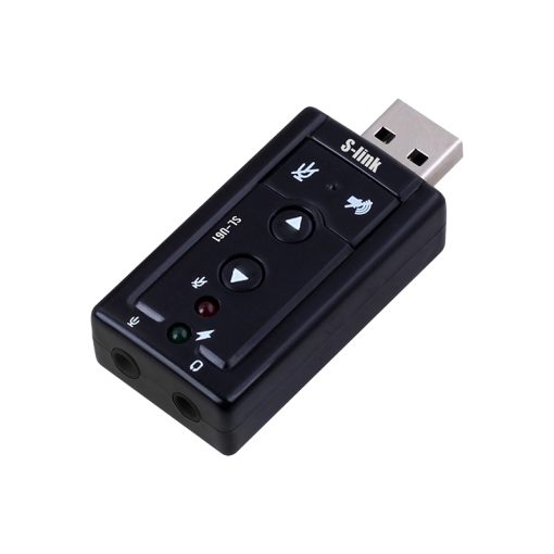 S-LINK SL-U61 USB SES KARTI 2.0 ÇEVİRİCİ ADAPTÖR (4913)