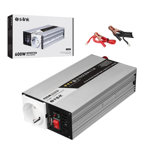 S-LINK SL-600W 600W DC12V-AC230V INVERTER (4913)