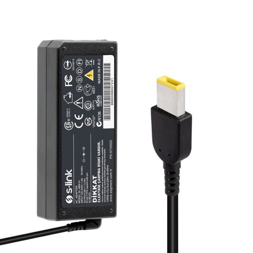 S-LINK SL-NBA14 20 VOLT 3.25 AMPER 65 WATT IBM LENOVO NOTEBOOK ADAPTÖR (4913)