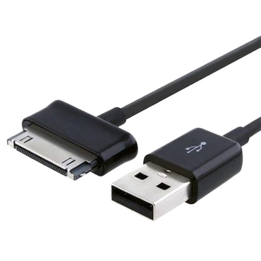 SAMSUNG TABLET DATA KABLOSU USB TO SAMSUNG 1 METRE SİYAH KABLO (4913)