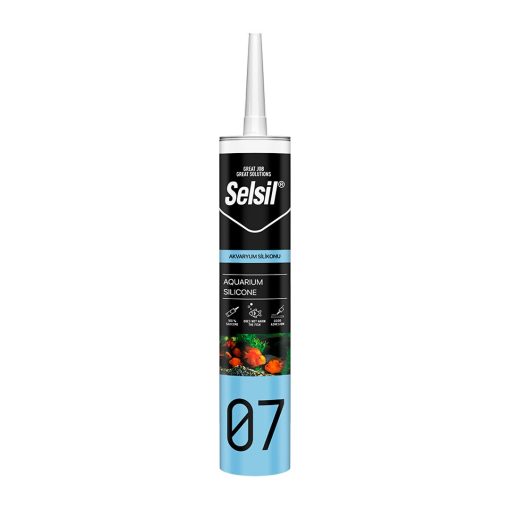 SELSİL 05 MUTFAK VE BANYO SİLİKONU ŞEFFAF 280ML (4913)