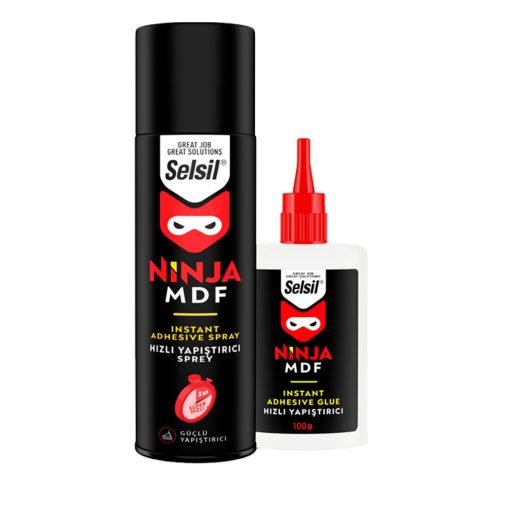 SELSİL NINJA 400ML+100GR HIZLI YAPIŞTIRICI SPREY (4913)