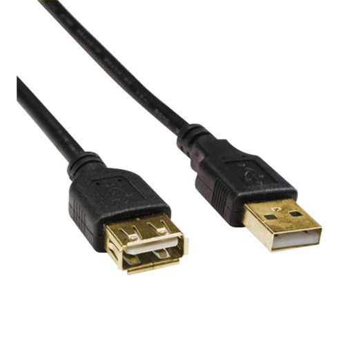 SİYAH USB 2.0 UZATMA KABLOSU 10 METRE (4913)