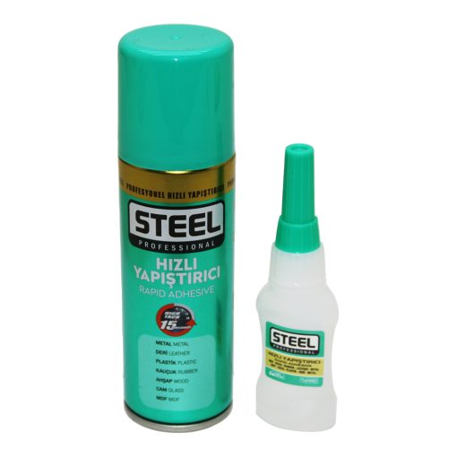 STEEL CK-6361 100ML+8GR HIZLI YAPIŞTIRICI (4913)