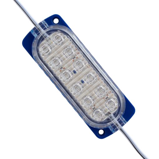 TEK RENK MAVİ MODÜL LED 2835 24 VOLT 2.4 WATT (4913)