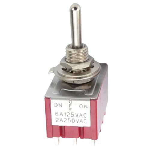 TOGGLE SWİTCH ON-OFF-ON Ø6MM 12P MTS-403 (IC-148D) (4913)