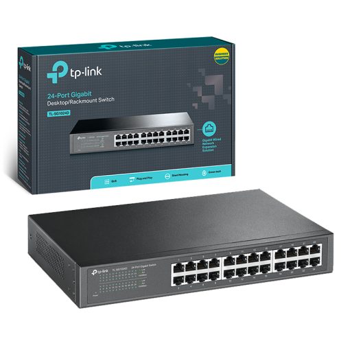 TP-LINK TL-SG1024D 10/100/1000 MBPS 24 PORT GIGABIT SWITCH (4913)