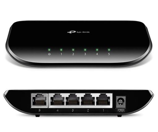 TP-LINK TL-SG1005D 5 PORT 10/100/1000 GIGABIT SWITCH (4913)