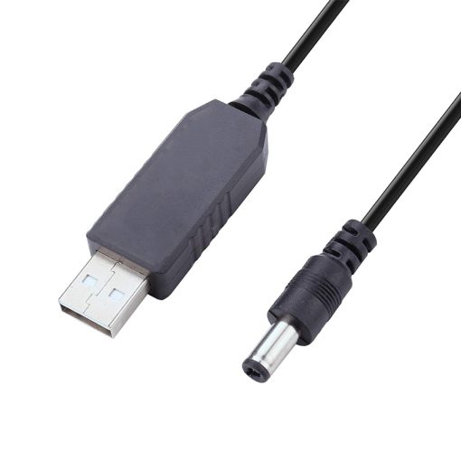 USB TO DC 5.5*2.5 MM UÇLU 9 VOLT 1 AMPER 5 VOLTU-9 VOLTA ÇEVİRİCİ ADAPTÖR (4913)