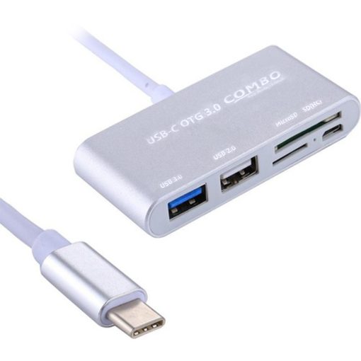 USB TYPE C TO OTG COMBO USB 3.0 HUB+KART OKUYUCU (4913)