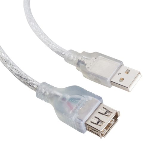 USB UZATMA KABLOSU 1.5 METRE 2.0V ŞEFFAF (4913)