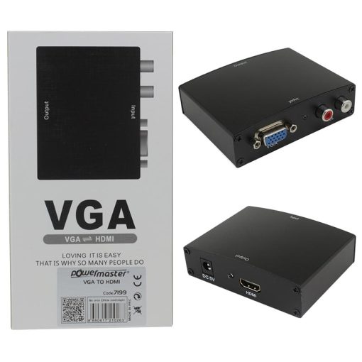 VGA TO HDMI DÖNÜŞTÜRÜCÜ ADAPTÖRLÜ (4913)