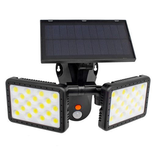 W770B SENSÖRLÜ 36 COB LEDLİ SOLAR AYDINLATMALI DUVAR LAMBASI (4913)