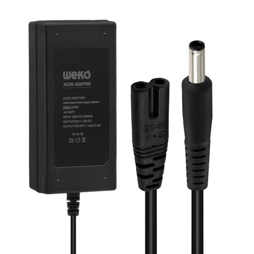 24 VOLT 1.9 AMPER 4.5X3.0MM UÇLU NOTEBOOK ADAPTÖR YERLİ ÜRETİM (4913)