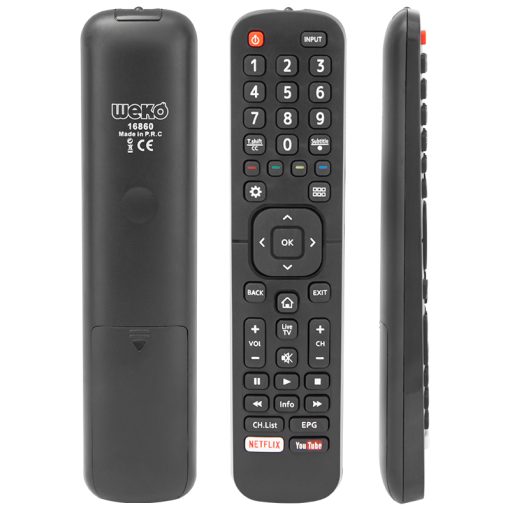 HISENSE RM-L1335 PLUS NETFLIX-YOUTUBE TUŞLU LCD-LED TV KUMANDA (4913)