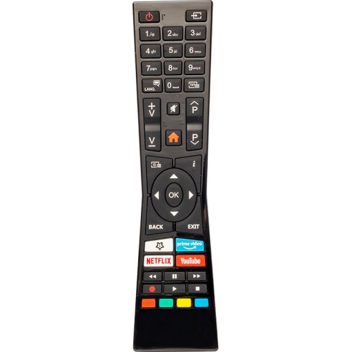 VESTEL RC A2 43100P - JVC RM-C3337 NETFLIX-YOUTUBE-PRİME VİDEO TUŞLU LCD-LED TV KUMANDA (RC0360/01) YAZISIZ (4913)