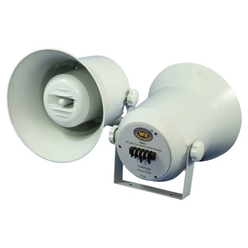 WESTSOUND FRH-4TR 10 CM 40 WATT 100V IP65 PLASTİK HORN HOPARLÖR TRAFOLU (4913)