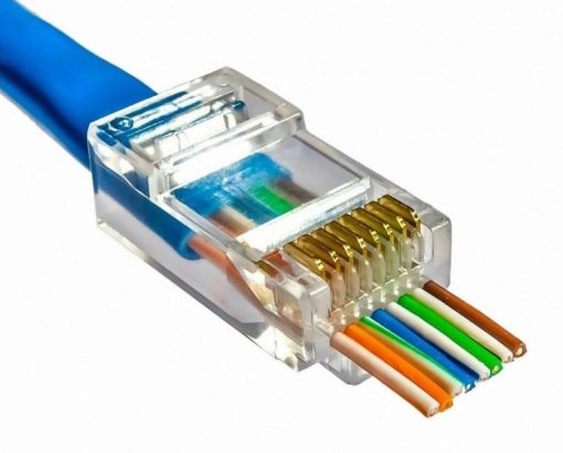 YENİ NESİL RJ45 CAT5/CAT6 8P/8C AÇIK UÇLU SOKET (100LÜK PAKET) (4913)