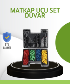 Ahşap Metal Beton Delme Uç Seti Organizerli Karbon Çelik Matkap Ucu