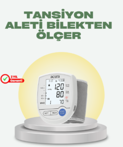 Akıllı Bilek Tansiyon Aleti Hem Şarjlı Hem Pilli Kolay Ölçüm