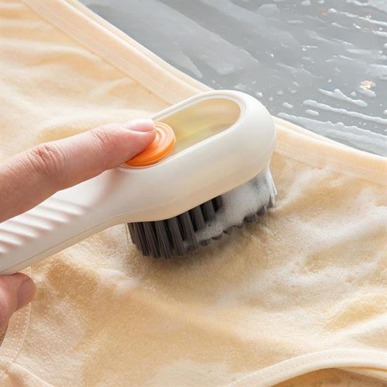 Çok Amaçlı Deterjan Hazneli Pratik Ayakkabı, Bot Temizleme Yıkama Fırçası (4913) - Görsel 3