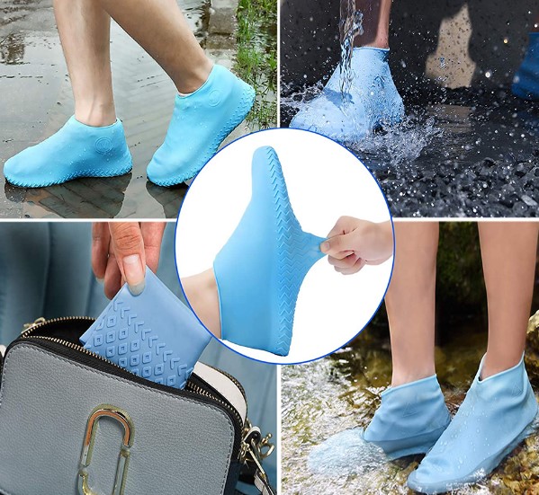 Silikon Ayakkabı Kılıfı Kaymaz Su Kir Geçirmez M Beden Siyah 5 Silikon Ayakkabı Kılıfı Kaymaz Su Kir Geçirmez M Beden Siyah - Görsel 5