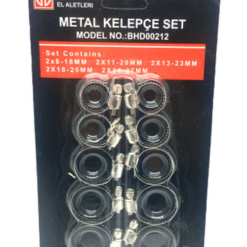 10 PARÇA  METAL HORTUM KELEPÇESİ SET