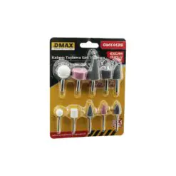 10  PCS KALIPCI TAŞLAMA SETİ TEMİZLEME - PARLATMA - ÇAPAK ALMA - PAS SIYIRMA