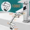 1080 Derece Dönebilen Mutfak ve Lavabo Bataryası Akrobat Musluk Ucu