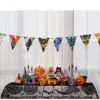 Cadılar Bayramı Halloween Flama Bayrak Banner Süs 8 li 3 Metre