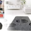 Çamaşır Makinesinde Yıkanabilir Kir Toz Emici Mikrofiberli Paspas