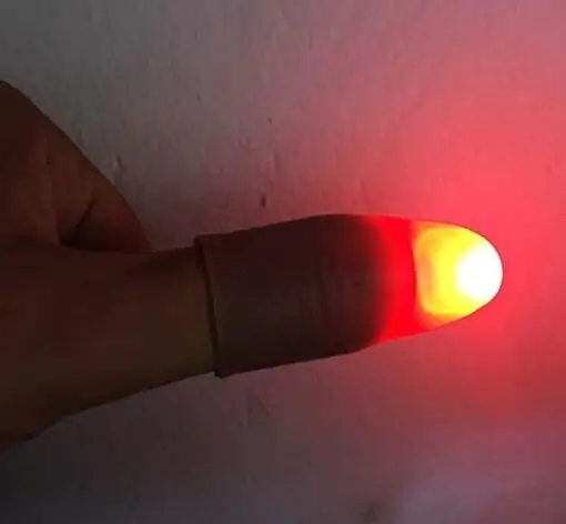 Led Işıklı Sihirli Parmak Işıklı Parmak Şaka Parmak