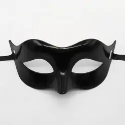 Siyah Renk Masquerade Kostüm Partisi Venedik Balo Maskesi