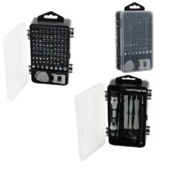 115İN1  SAATÇİ - TELEFONCU BİTS TORNAVİDA SETİ 98PCS UÇ + 1-T.VİDA SAPI + TELEFON APARATLARI