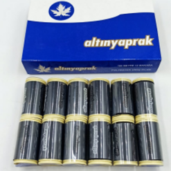 12 PARÇA  SİYAH 100 MT DİKİŞ İPLİK
