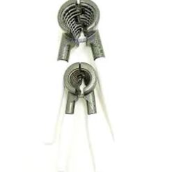 2 PARÇA  SET METAL FINDIK - CEVİZ KIRACAK BEYAZ SAPLI