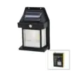 2 LAMBA SOLAR - SENSÖRLÜ APLİK DUVAR LAMBASI DIŞ MEKAN 5.5V - 1W - 1800mAh
