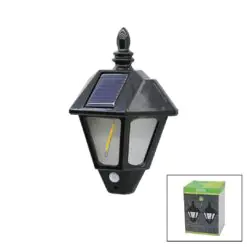 2 PCS  SOLAR - GÜNEŞ ENERJİLİ DUVAR LAMBASI COB LED SENSÖRLÜ= 3 MOD FONKSİYON BAHÇE-BALKON-SOKAK PT-2981