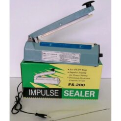 20Cm  Metal Gövde Poşet Ağzı Yapıştırma Kapatma Makinası FS-200