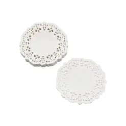 20PCS   DANTEL KAĞIT  BARDAK ALTLIK