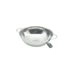 22CM  METAL KULPLU  ÇELİK SEPET SÜZGEÇ İNCE TEL AYAKLI